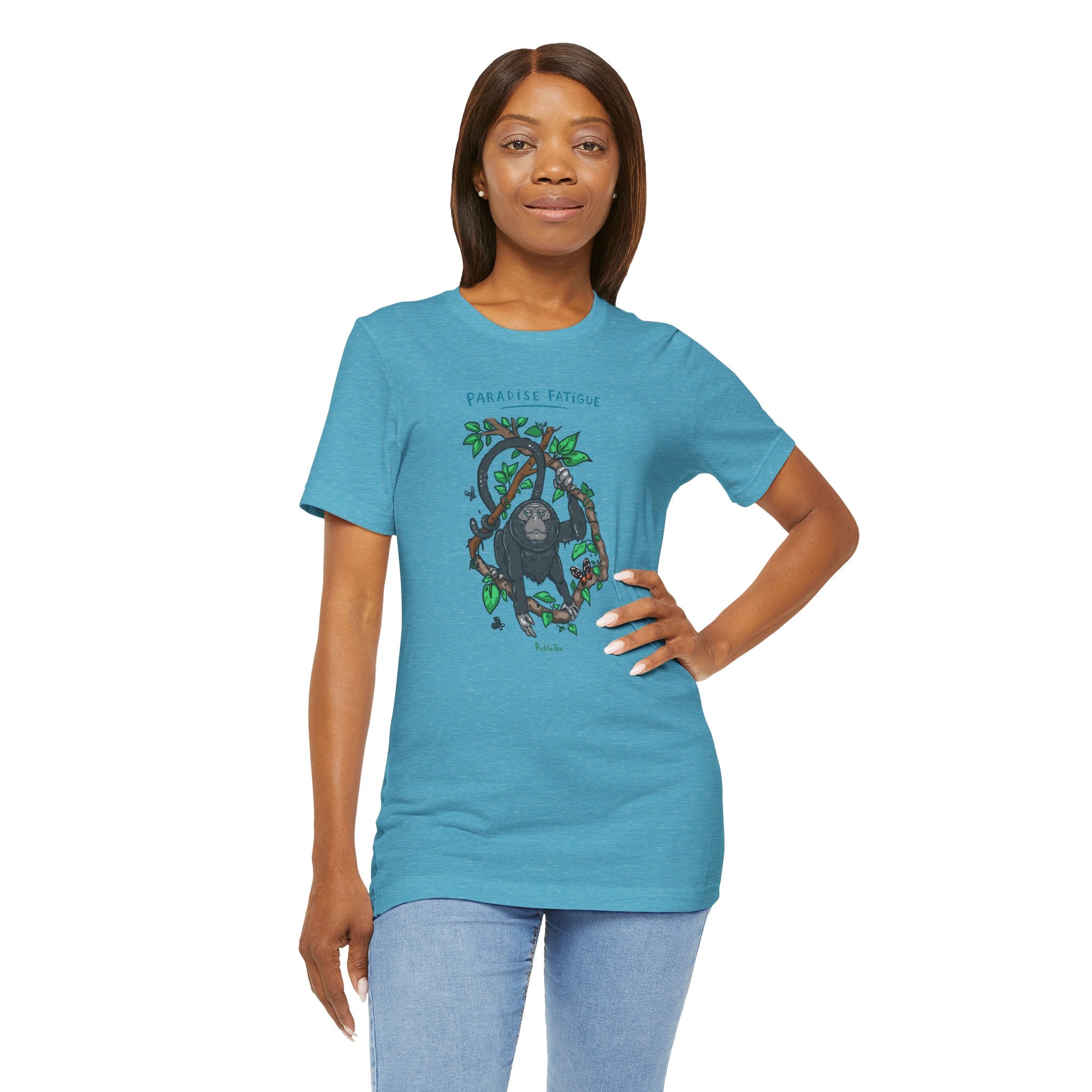 Monkey Paradise Unisex Crew Neck Tee