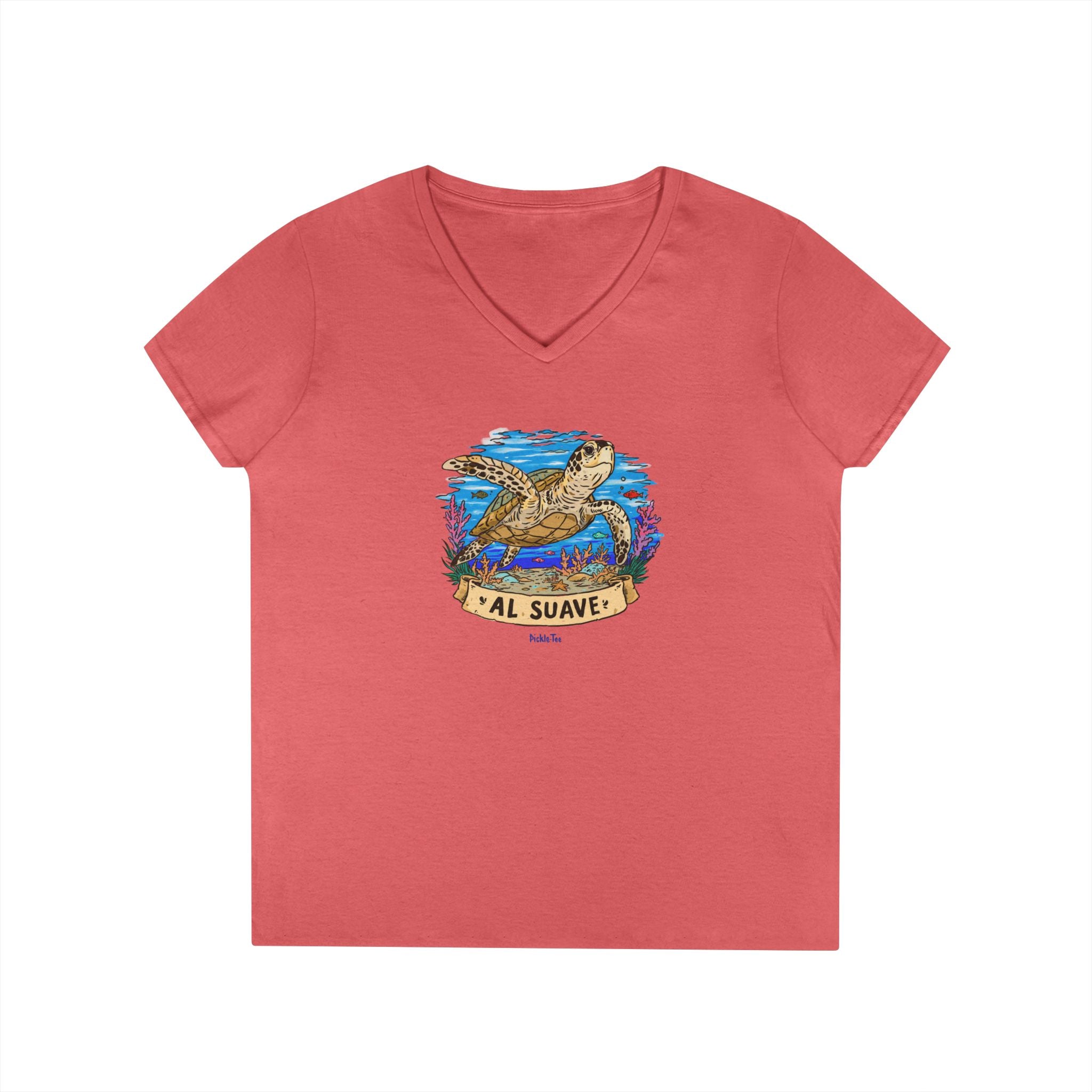 Sea Turtle, Women’s V-Neck Tee
