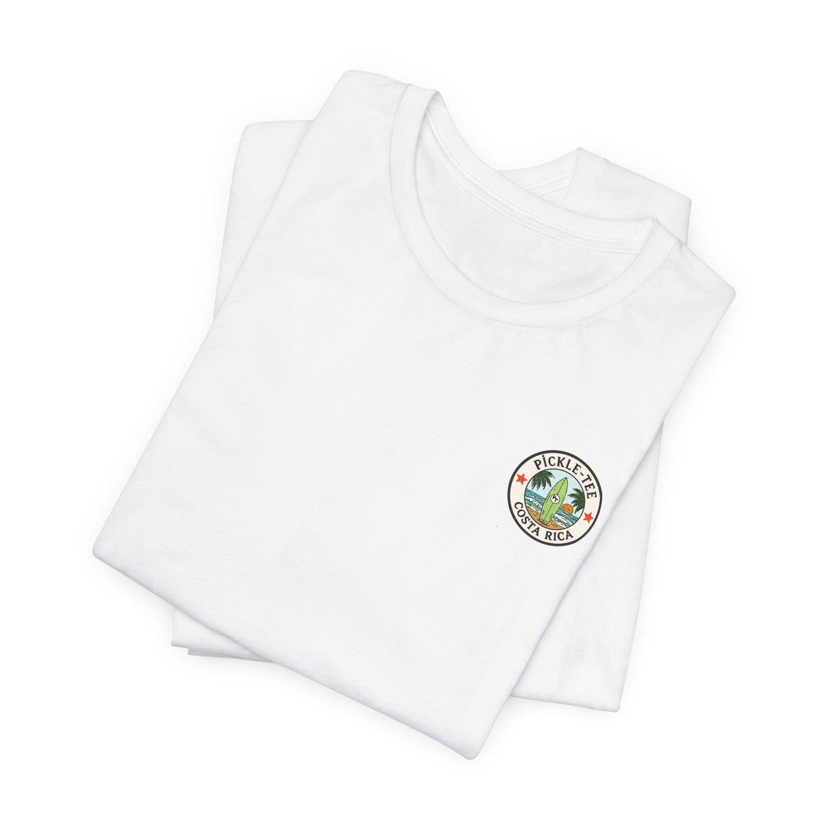 Surfing, Might Be Late Front Logo- Unisex Crew Neck Tee