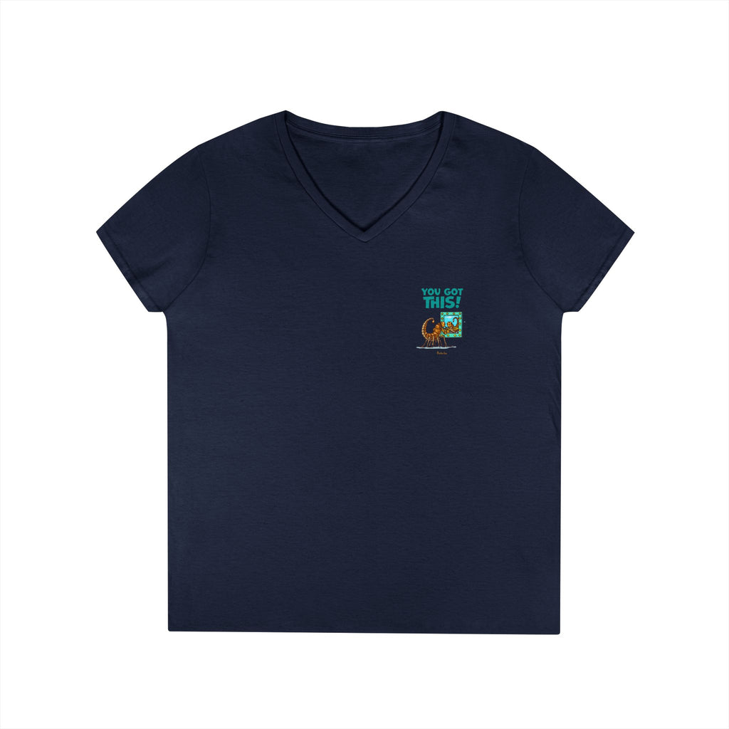 You Got This logo Women’s V-Neck Tee