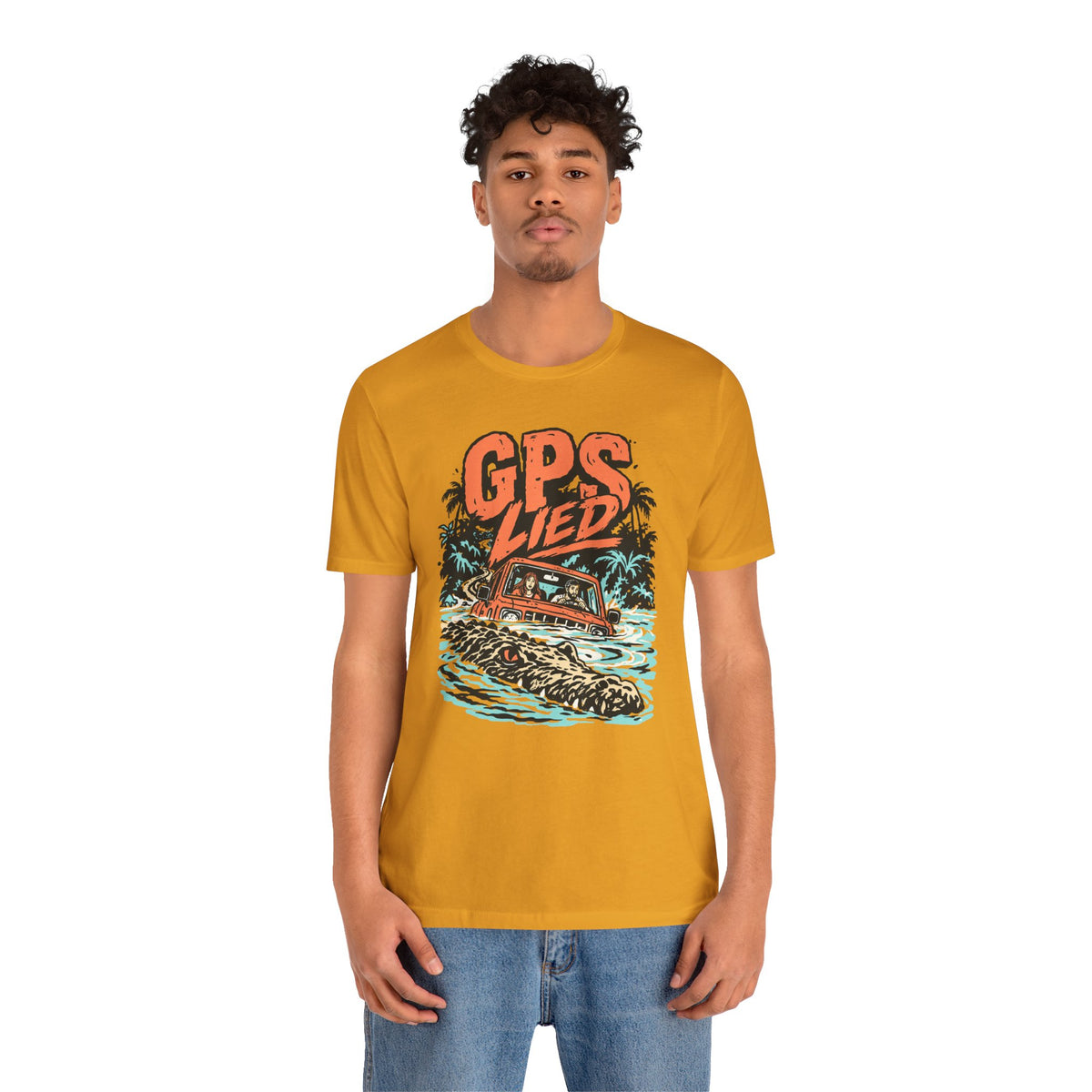 GPS LIED Unisex Jersey Short Sleeve Tee