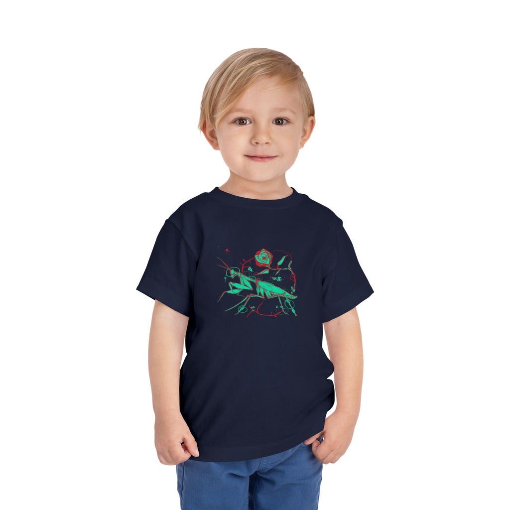 Praying Mantis Toddler Short Sleeve Tee