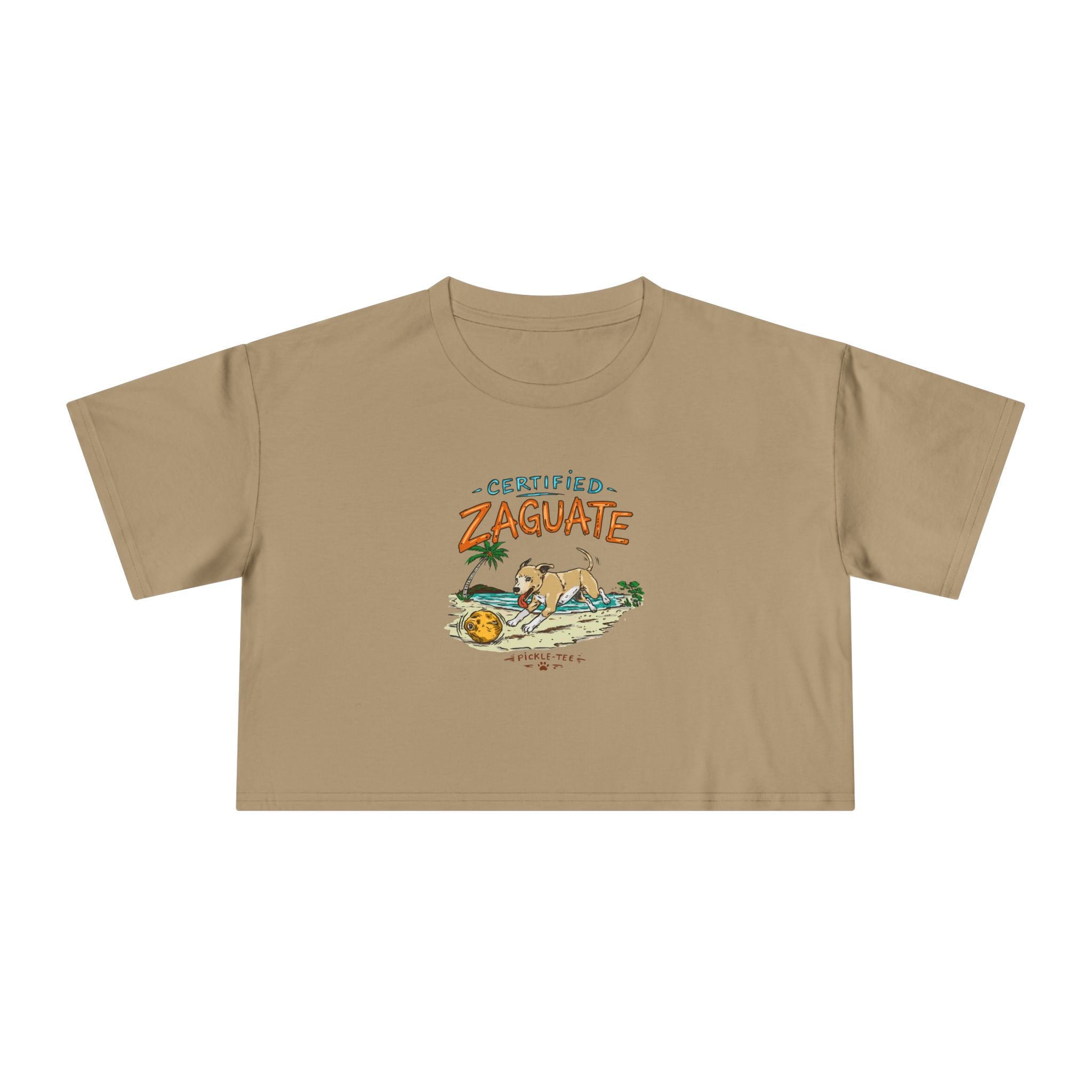 Certified Zaguate Women's Crop Tee
