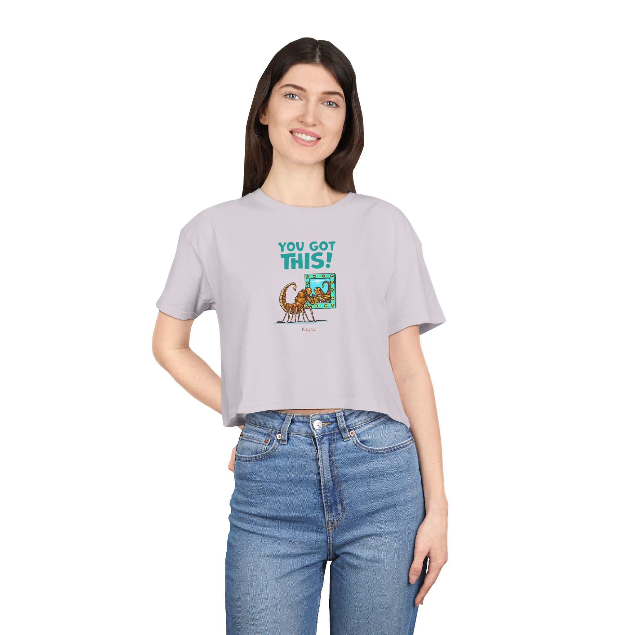 You Got This! Women's Crop Tee