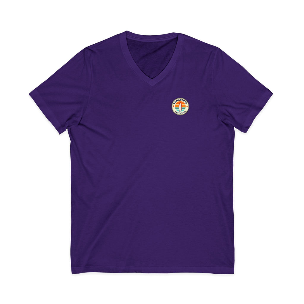 GPS LIED Front Logo Tamarindo Costa Rica Unisex  V-Neck Tee