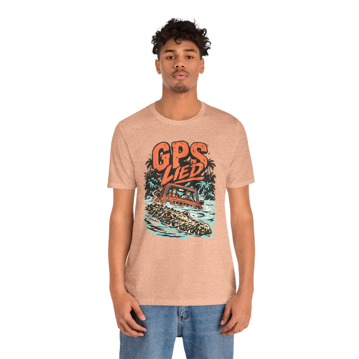 GPS LIED Unisex Jersey Short Sleeve Tee