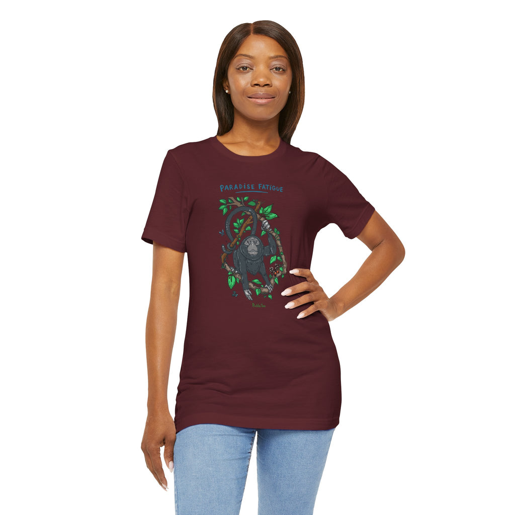 Monkey Paradise Unisex Crew Neck Tee