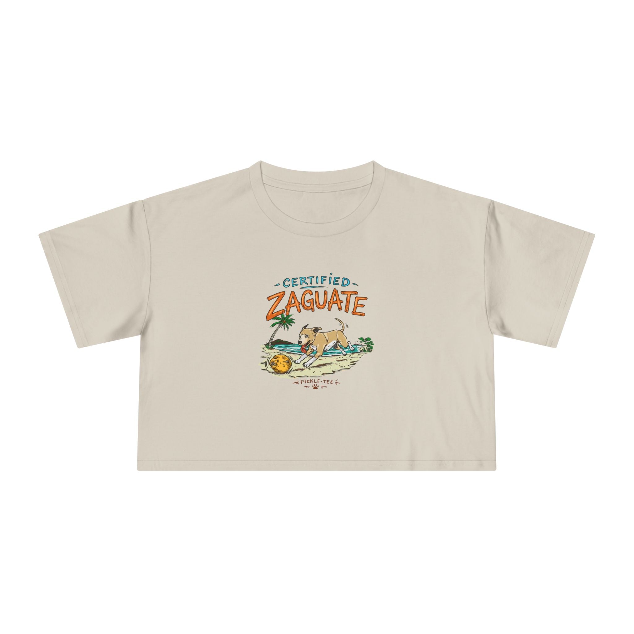 Certified Zaguate Women's Crop Tee