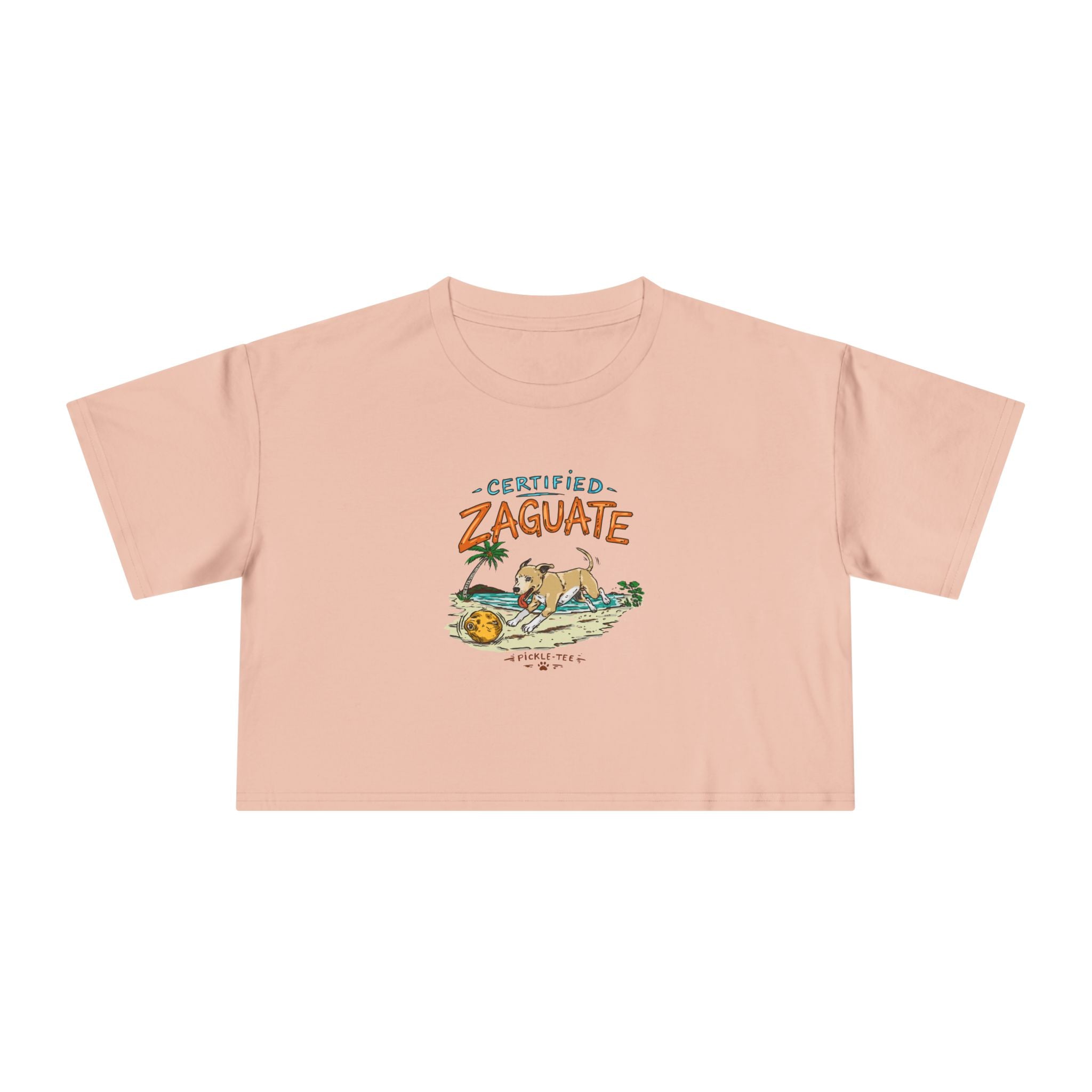 Certified Zaguate Women's Crop Tee