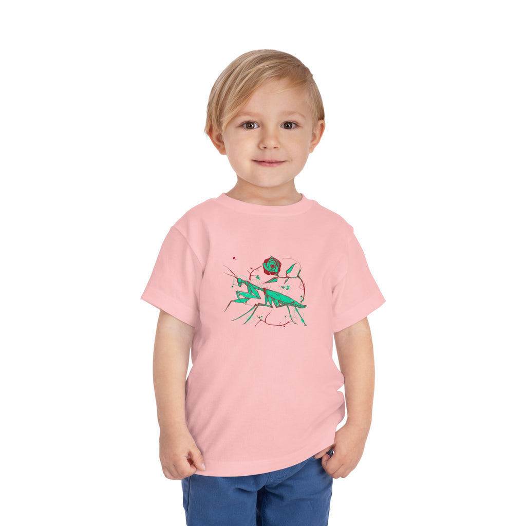 Praying Mantis Toddler Short Sleeve Tee