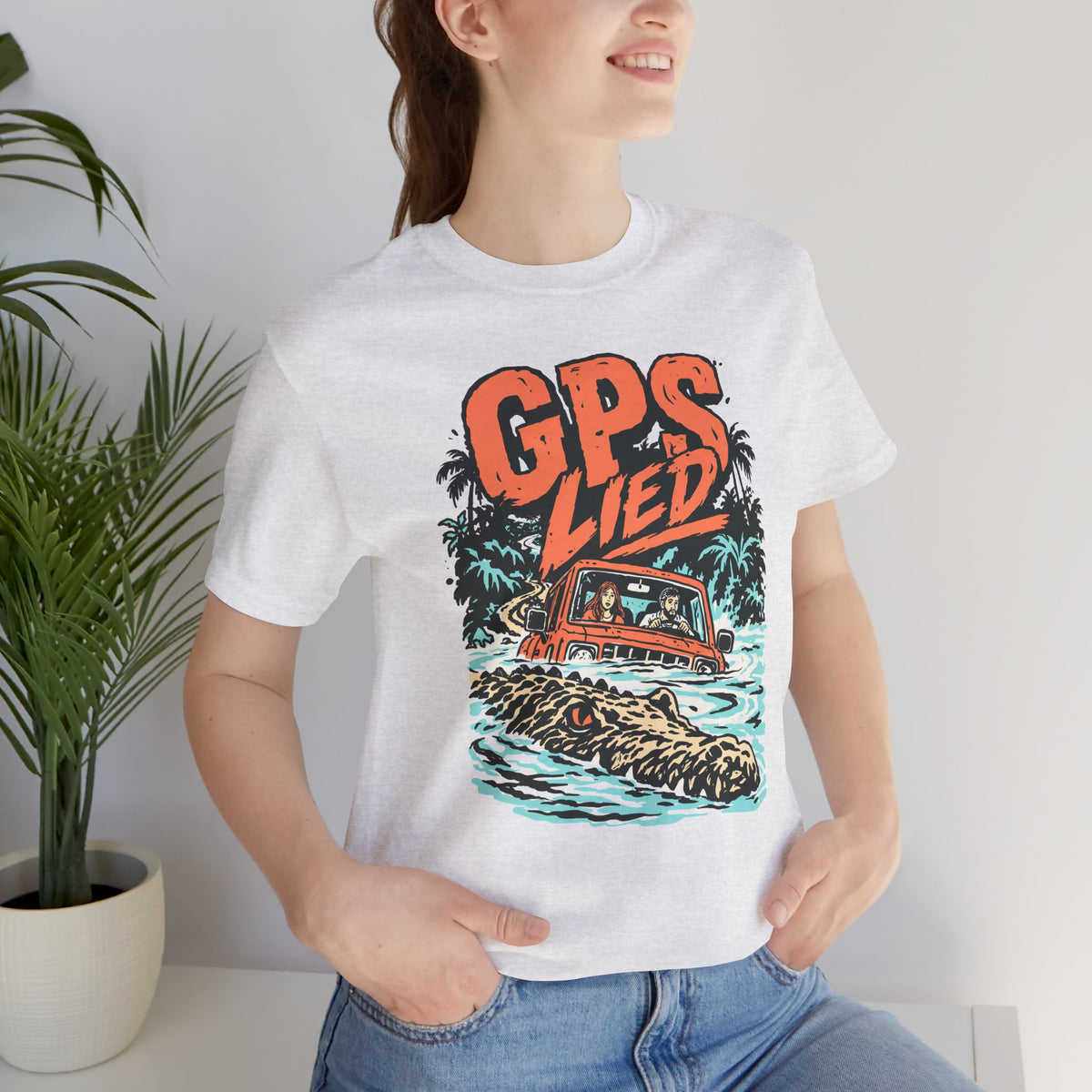 GPS LIED Unisex Jersey Short Sleeve Tee