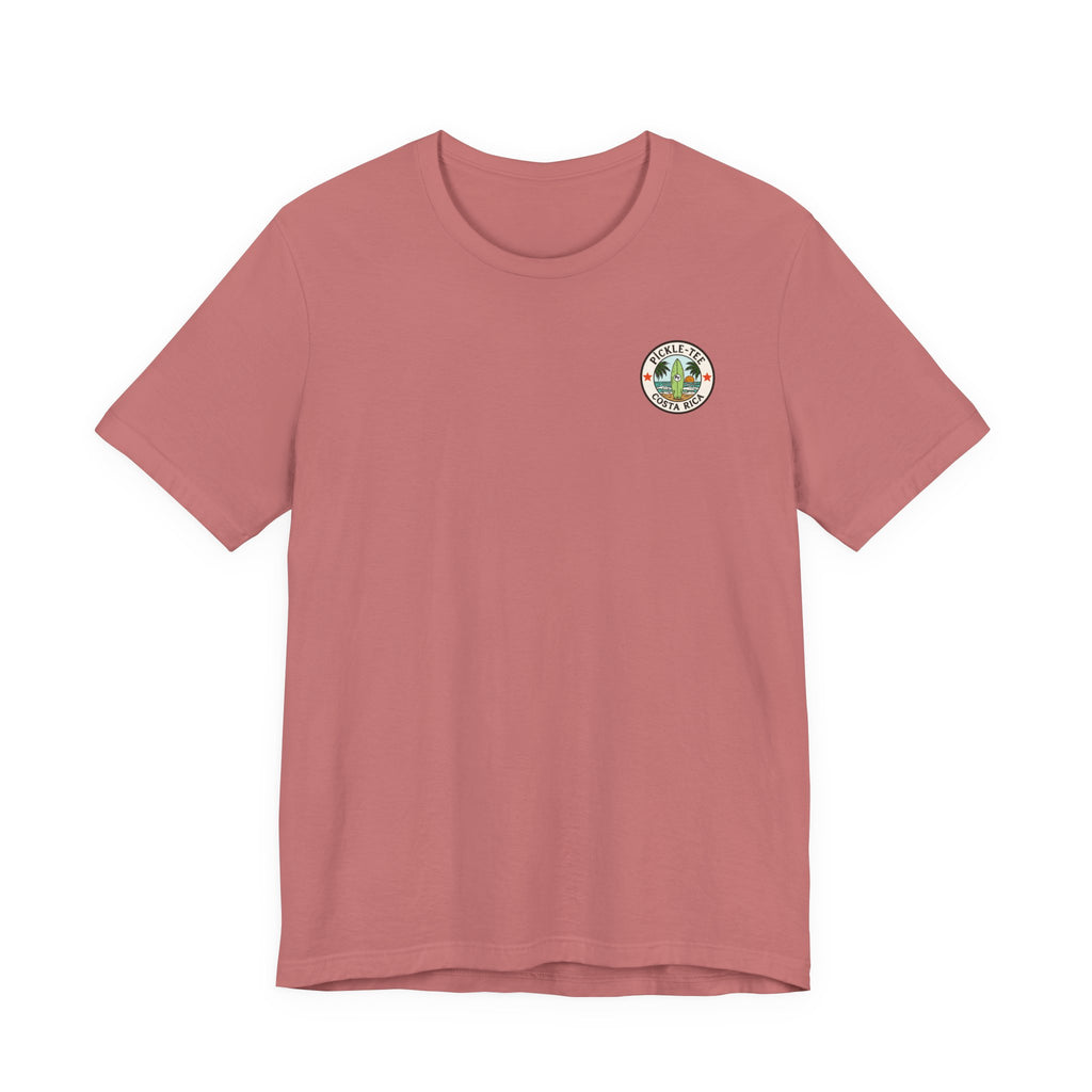 Surfing, Might Be Late Front Logo- Unisex Crew Neck Tee