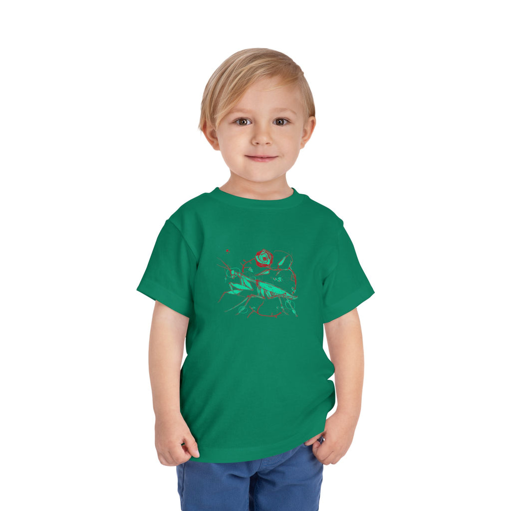 Praying Mantis Toddler Short Sleeve Tee