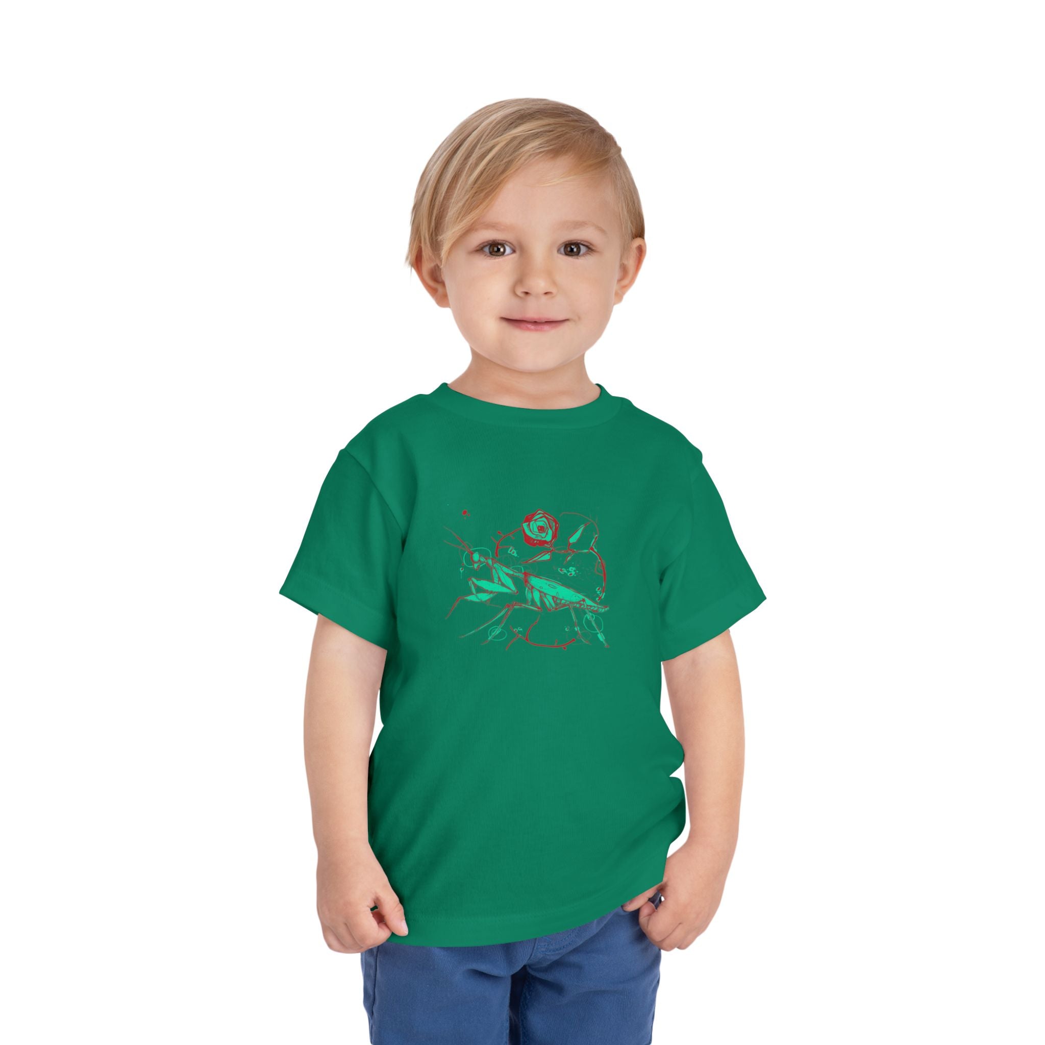 Praying Mantis Toddler Short Sleeve Tee