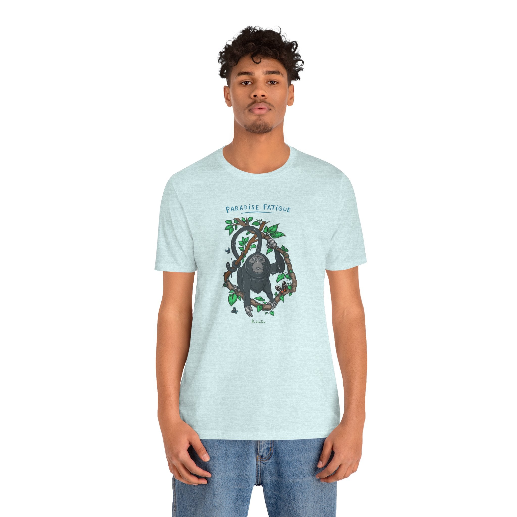 Monkey Paradise Unisex Crew Neck Tee