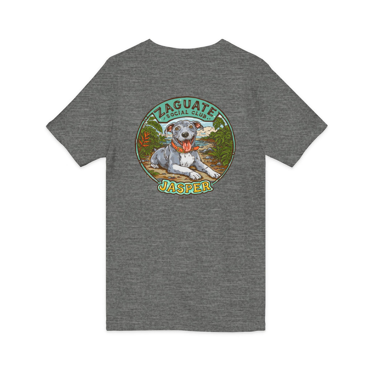Jasper - Zaguate Social Club Front Logo Unisex V-Neck Tee