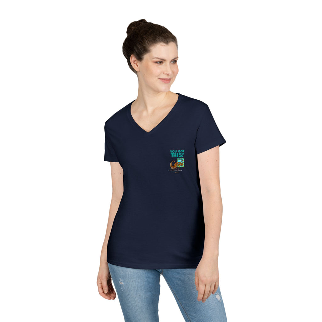 You Got This logo Women’s V-Neck Tee