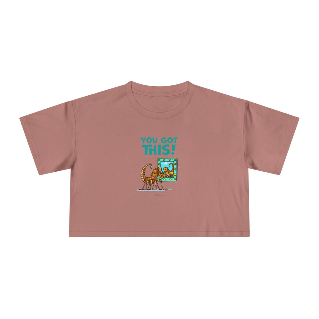You Got This! Women's Crop Tee