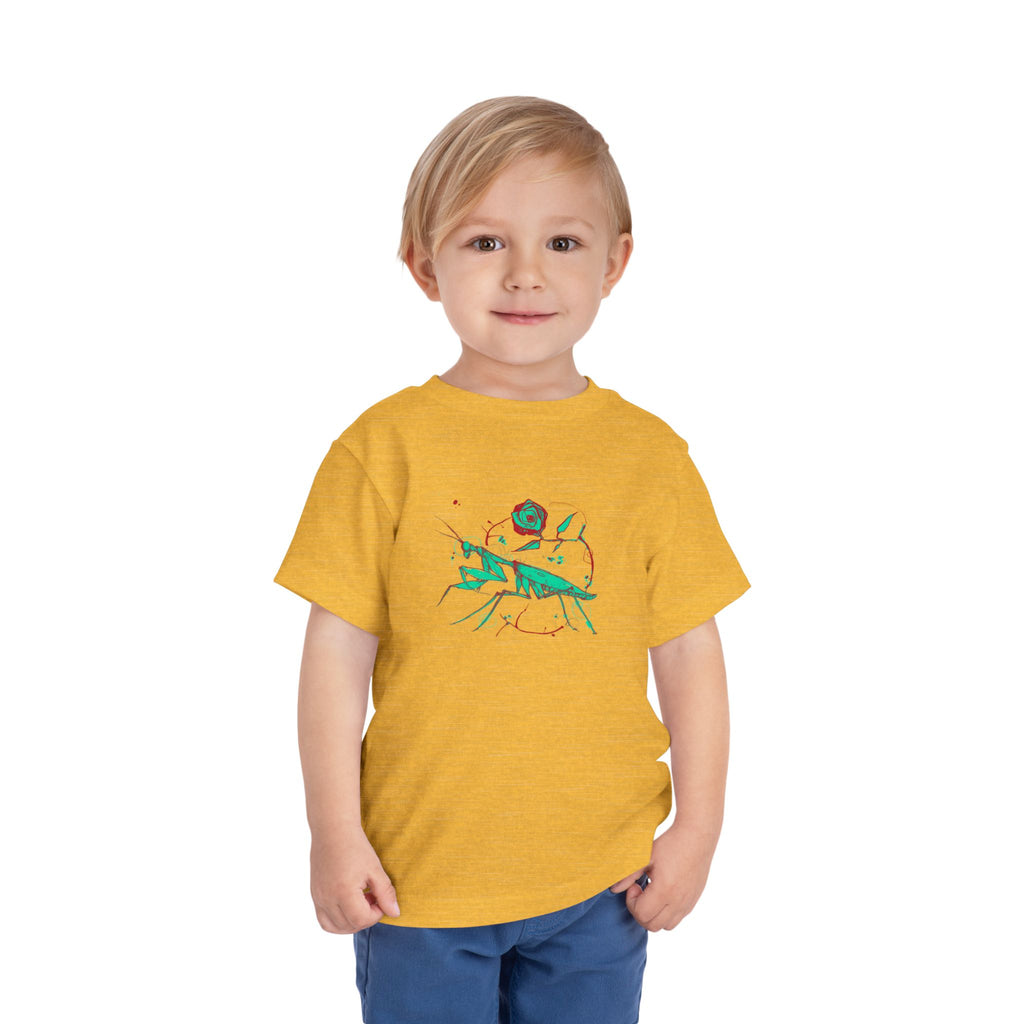 Praying Mantis Toddler Short Sleeve Tee