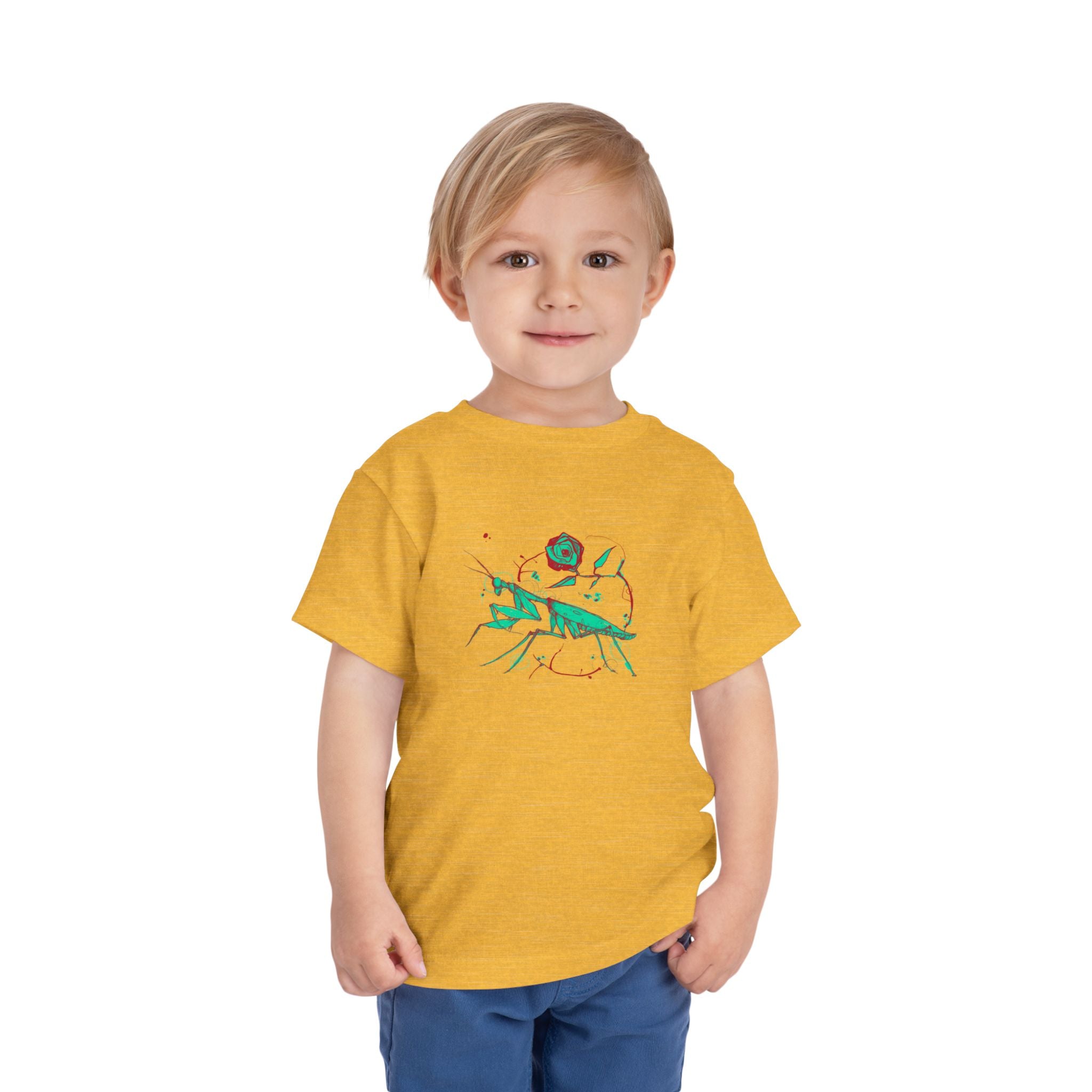 Praying Mantis Toddler Short Sleeve Tee