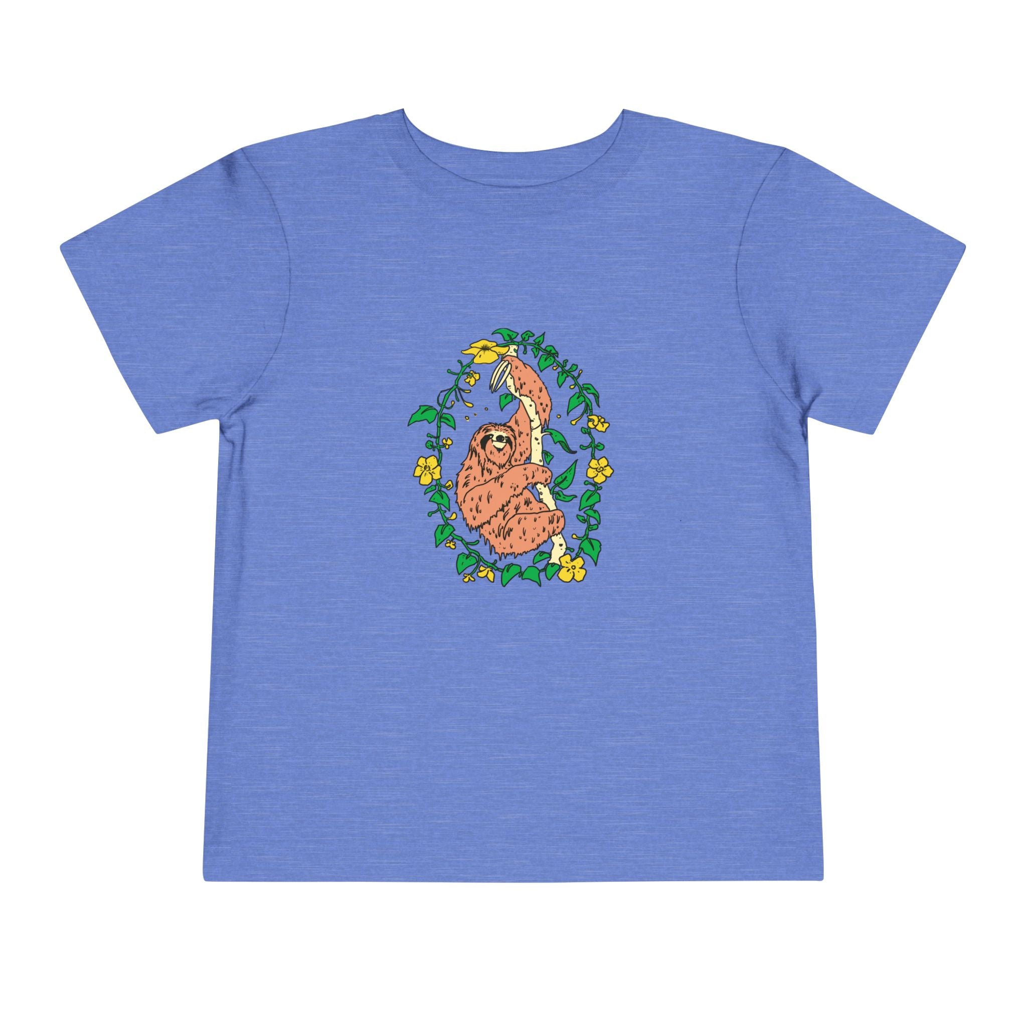 Sloth Toddler Short Sleeve Tee