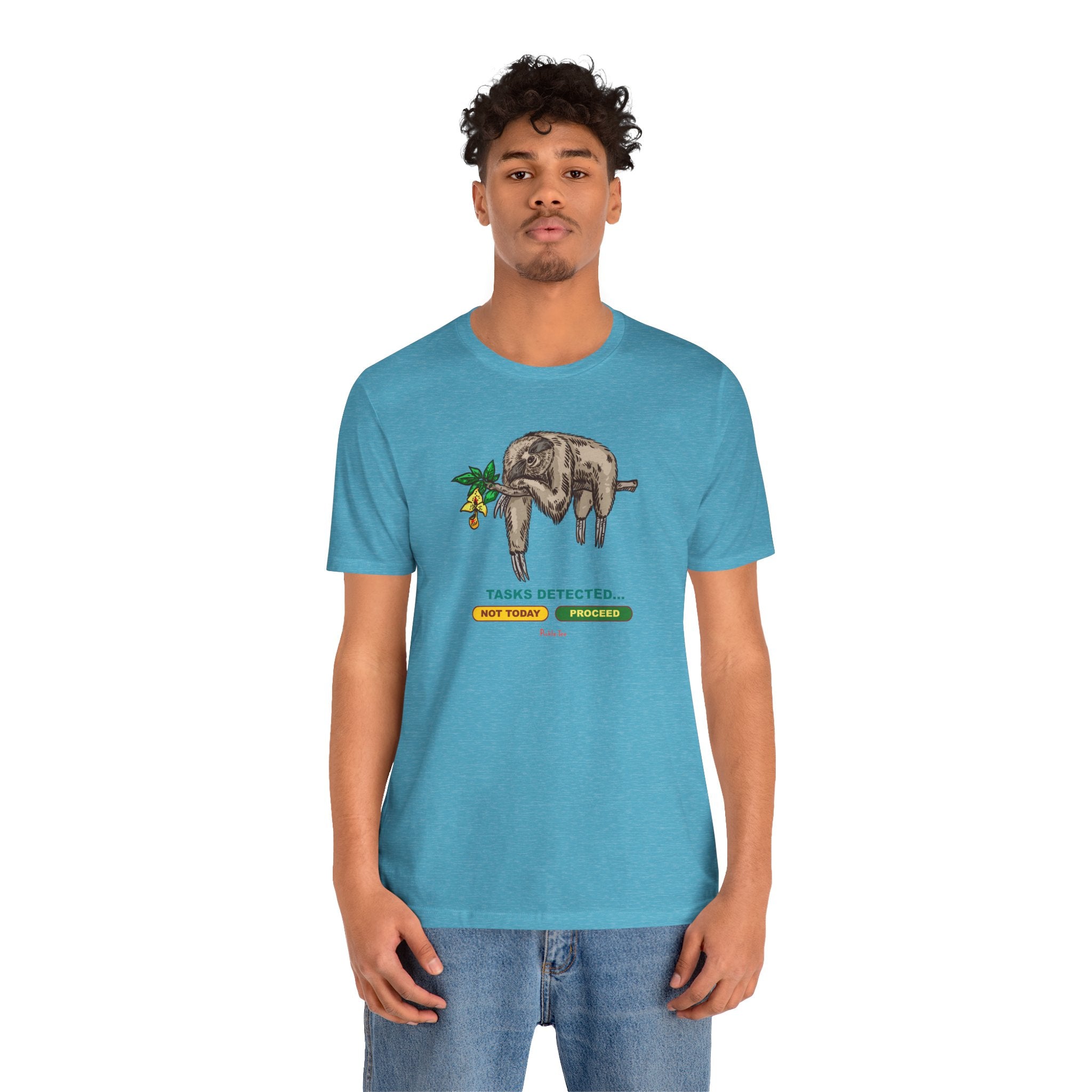 Sloth Tasks Unisex Crew Tee
