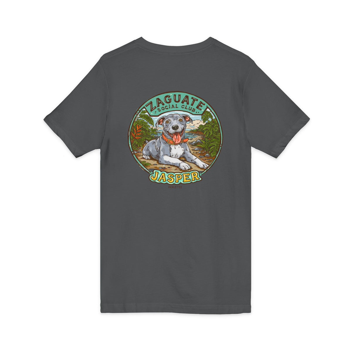 Jasper - Zaguate Social Club Front Logo Unisex V-Neck Tee