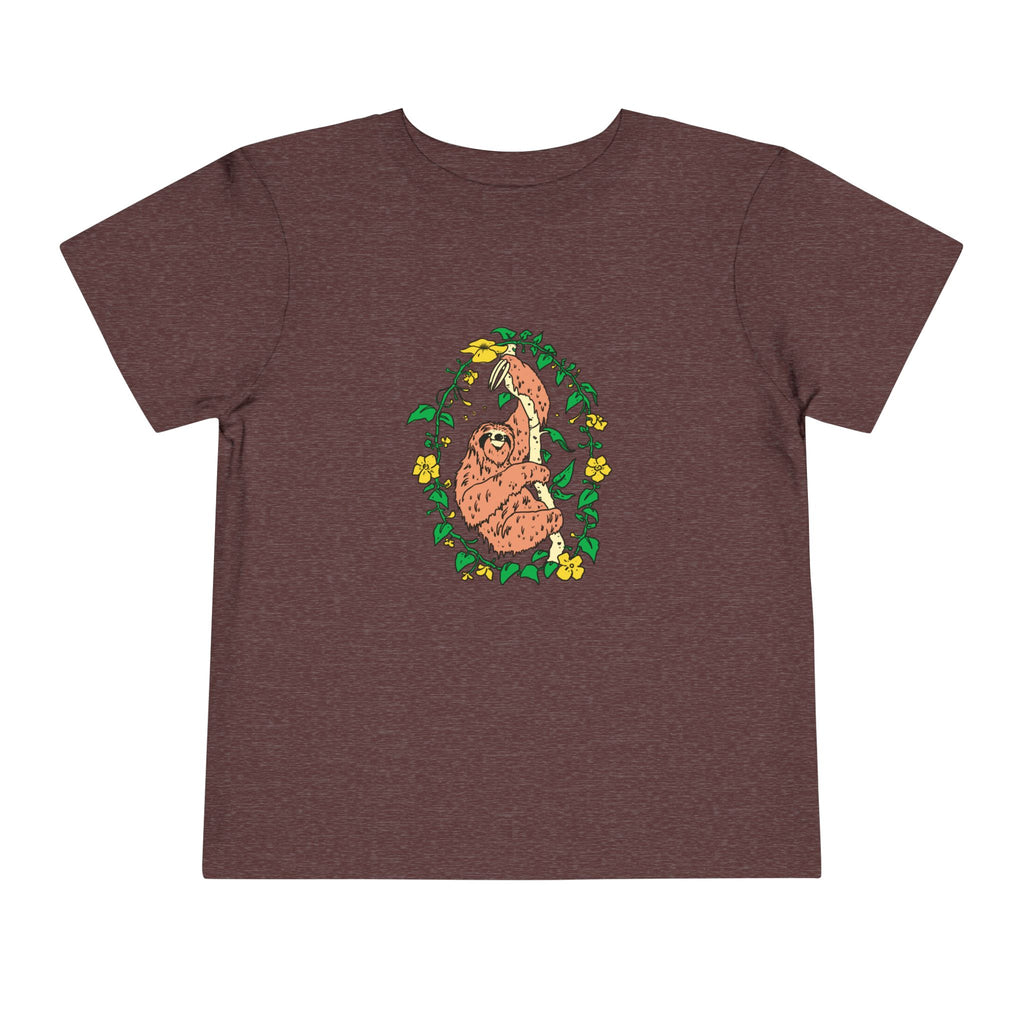 Sloth Toddler Short Sleeve Tee