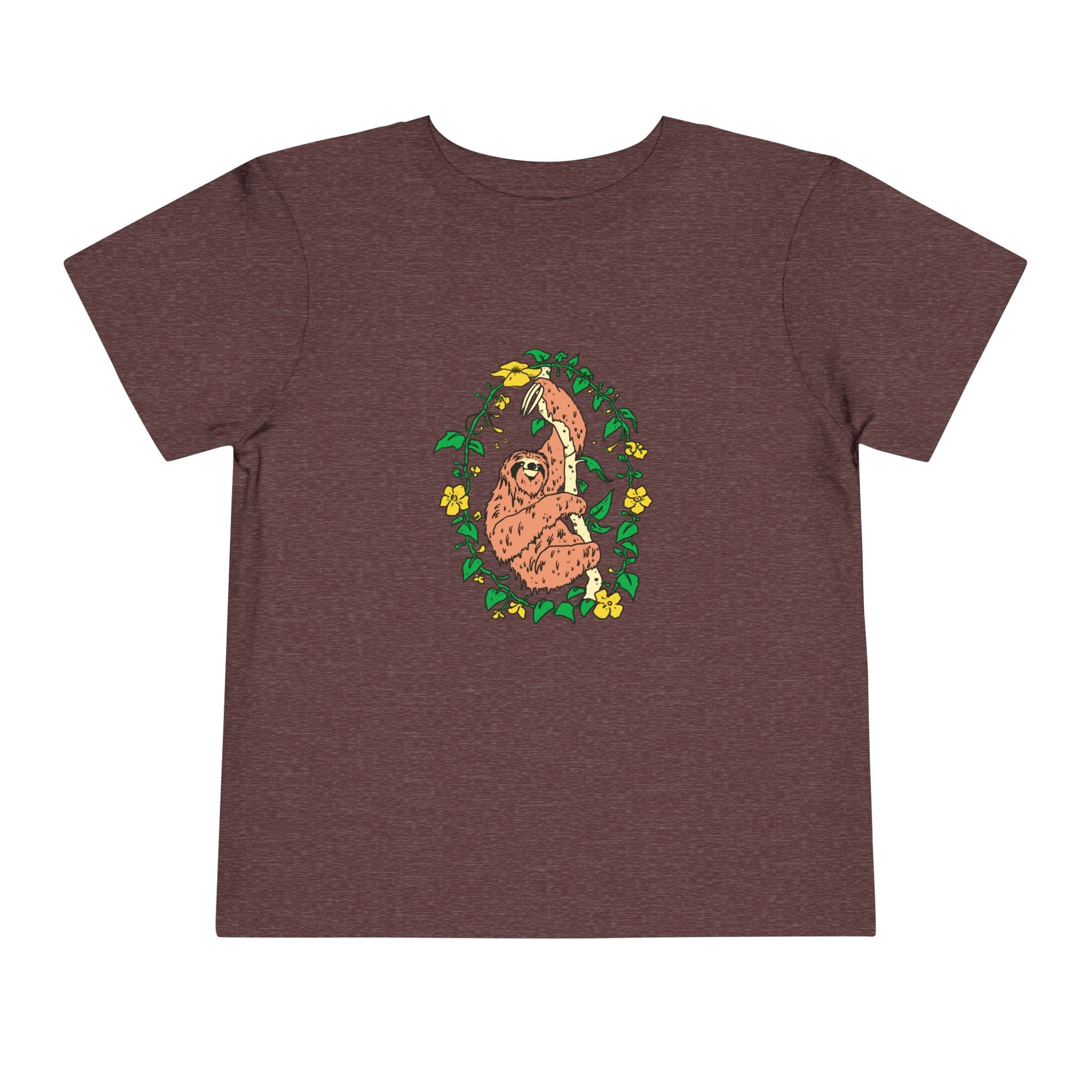 Sloth Toddler Short Sleeve Tee