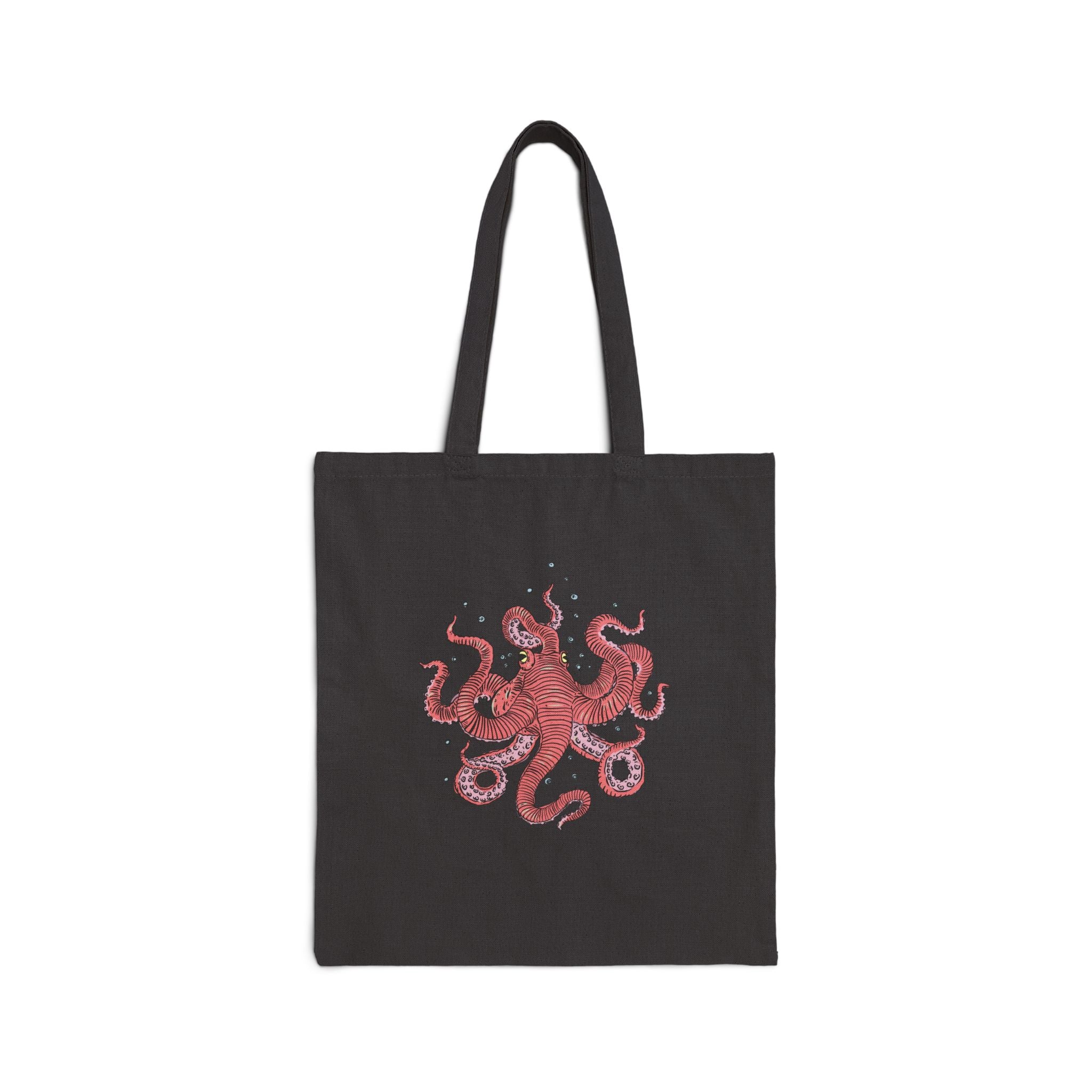 Octopus Cotton Canvas Tote Bag