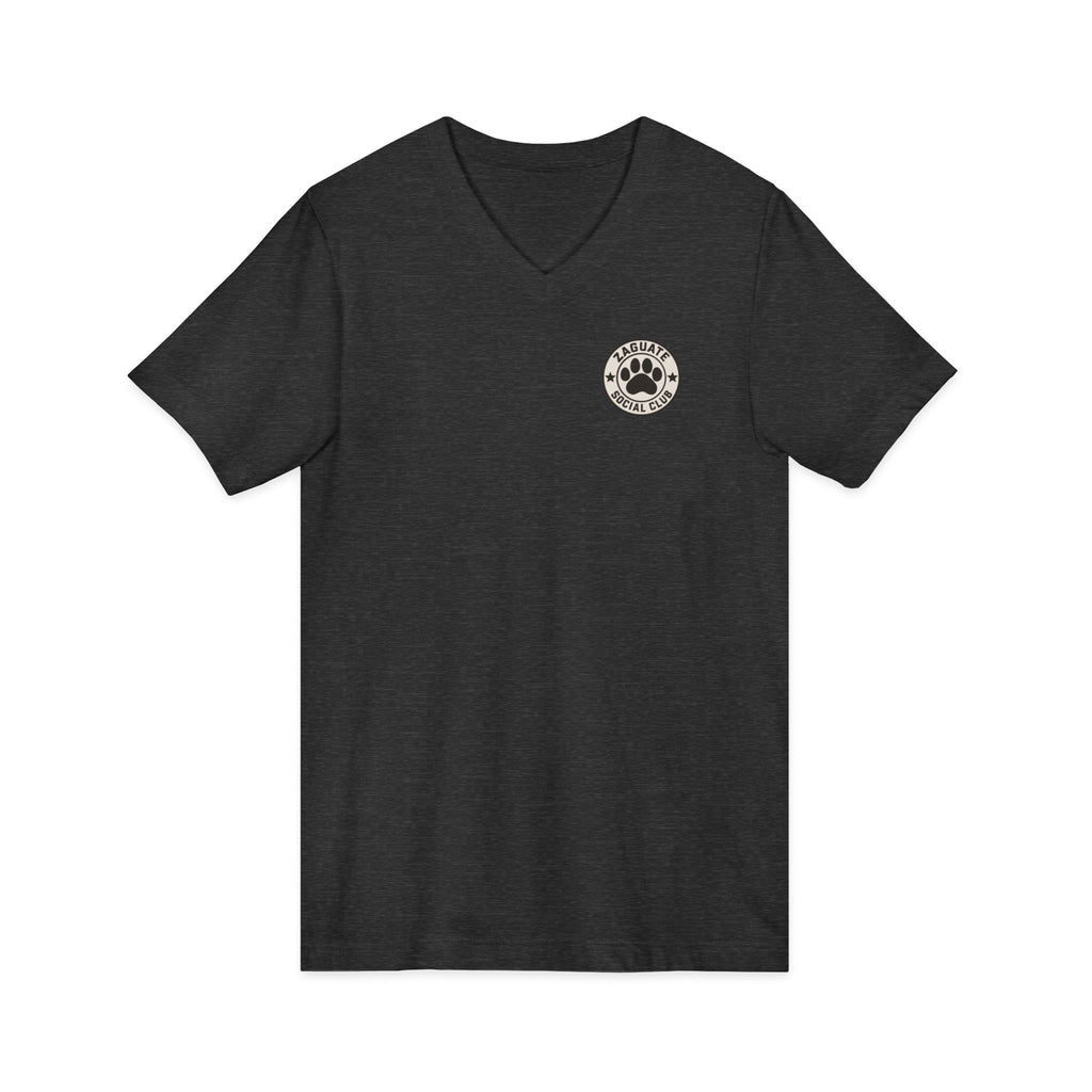 Zaguate Social Club, Jasper Unisex V-Neck Tee