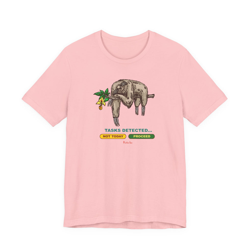 Sloth Tasks Unisex Crew Tee