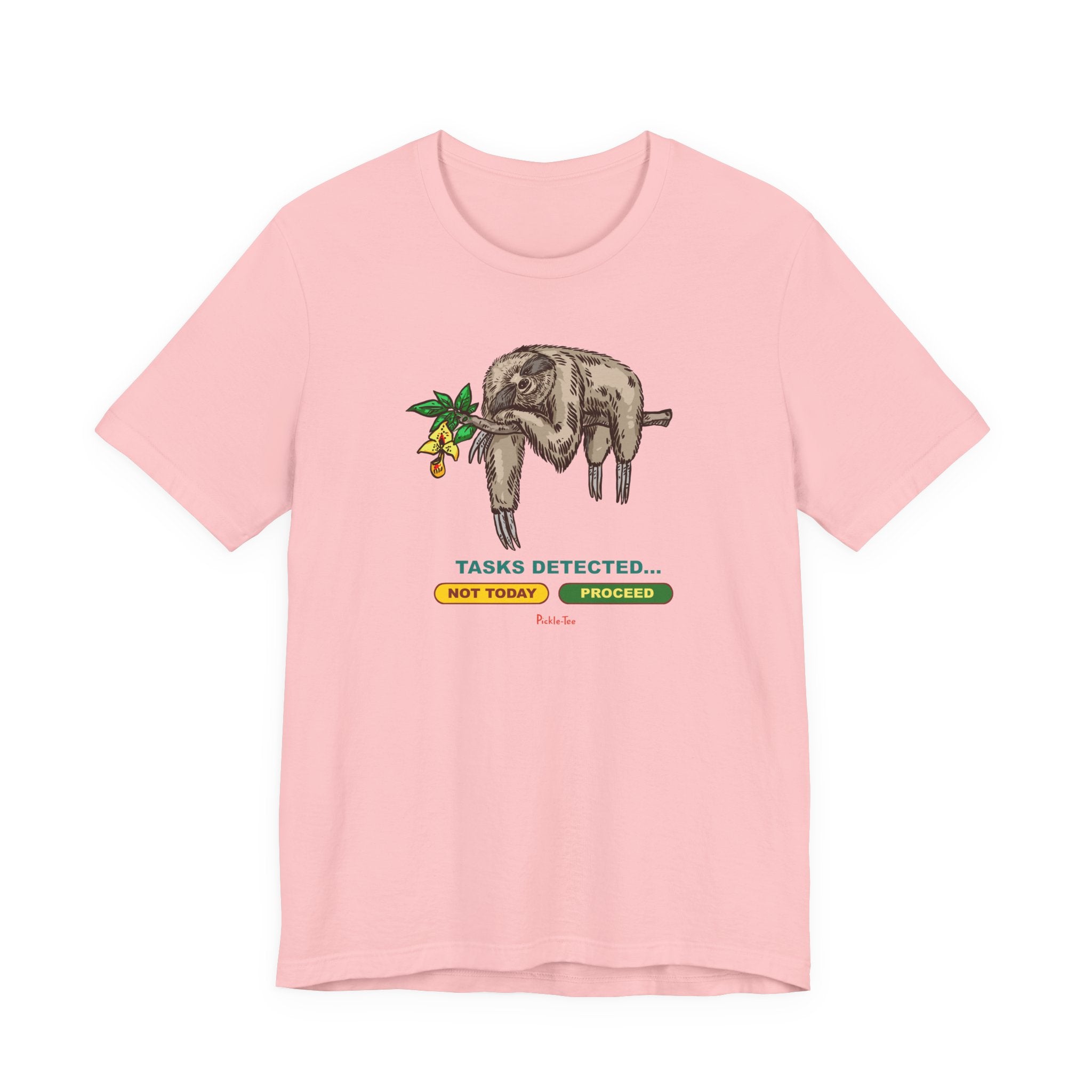 Sloth Tasks Unisex Crew Tee