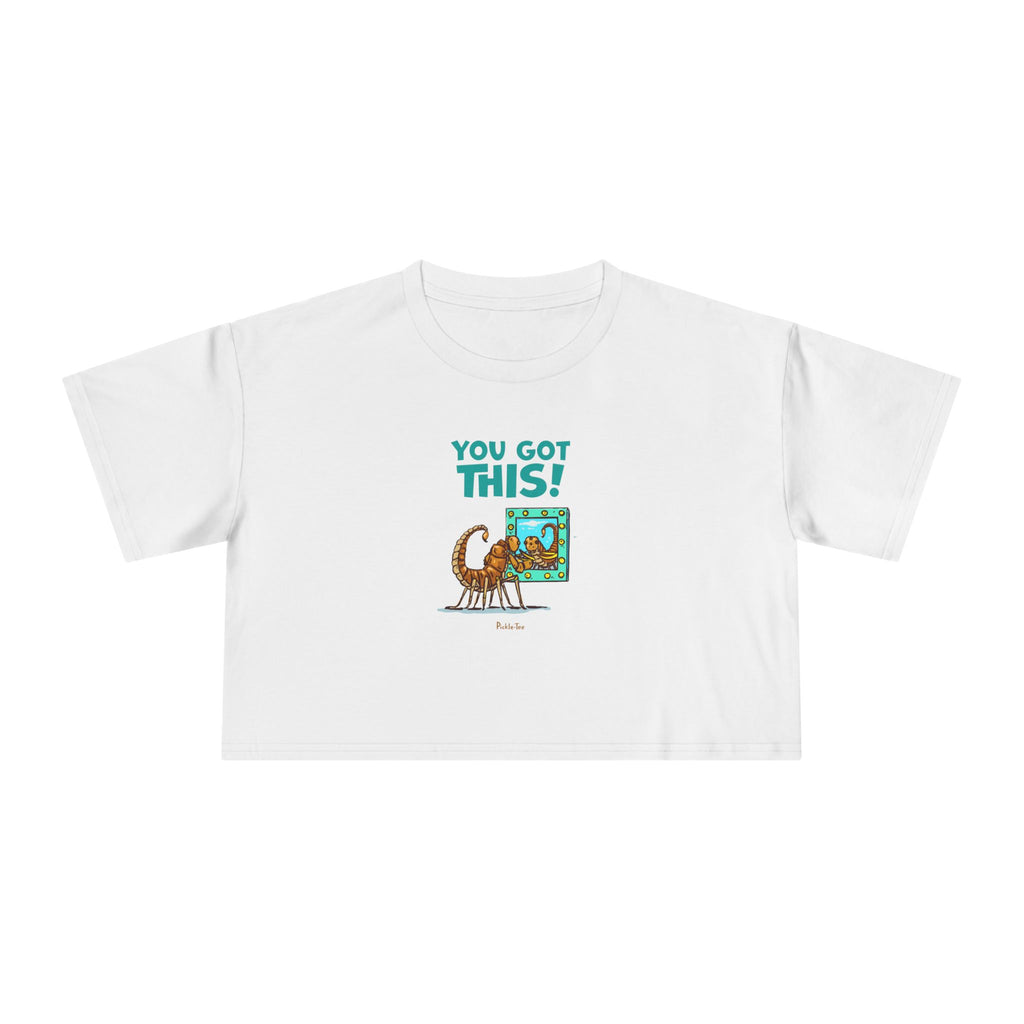 You Got This! Women's Crop Tee