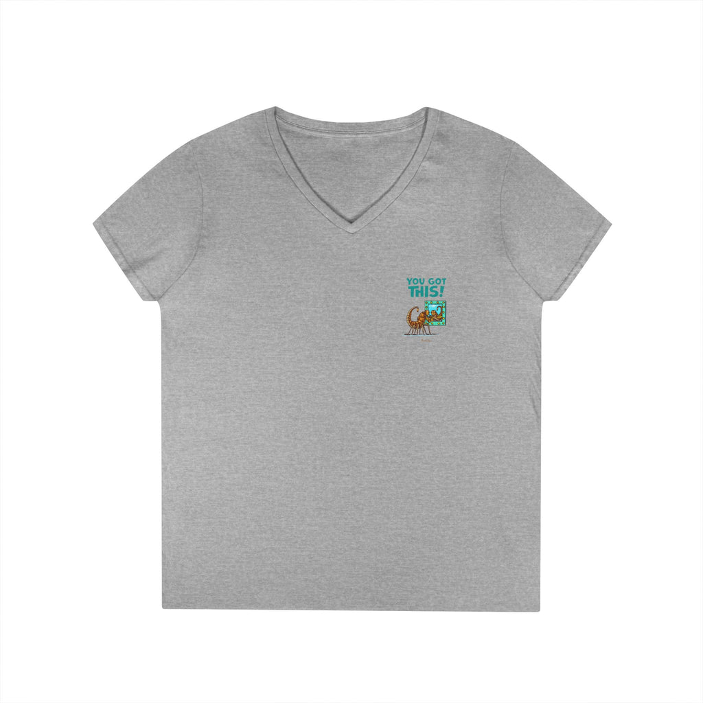 You Got This logo Women’s V-Neck Tee