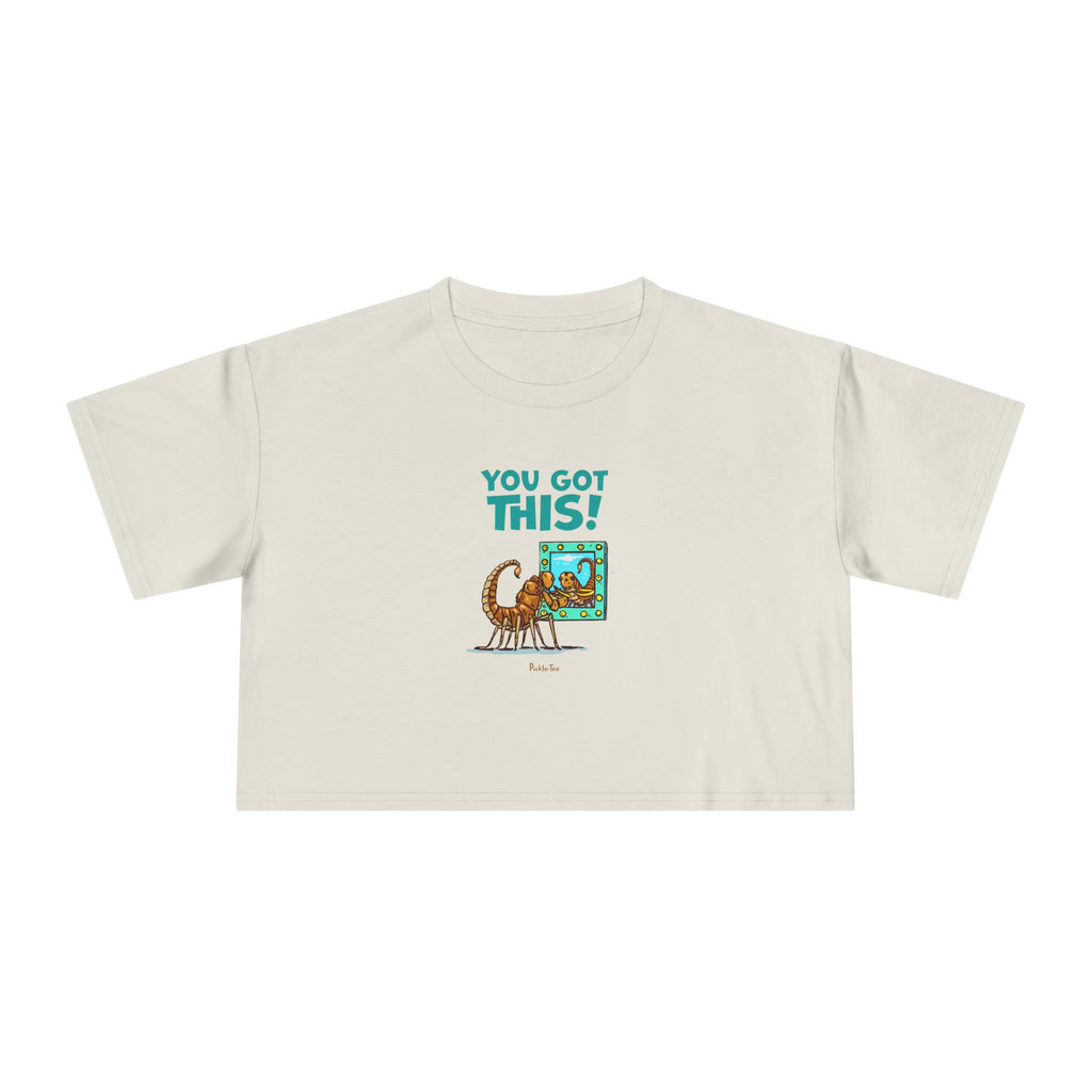 You Got This! Women's Crop Tee