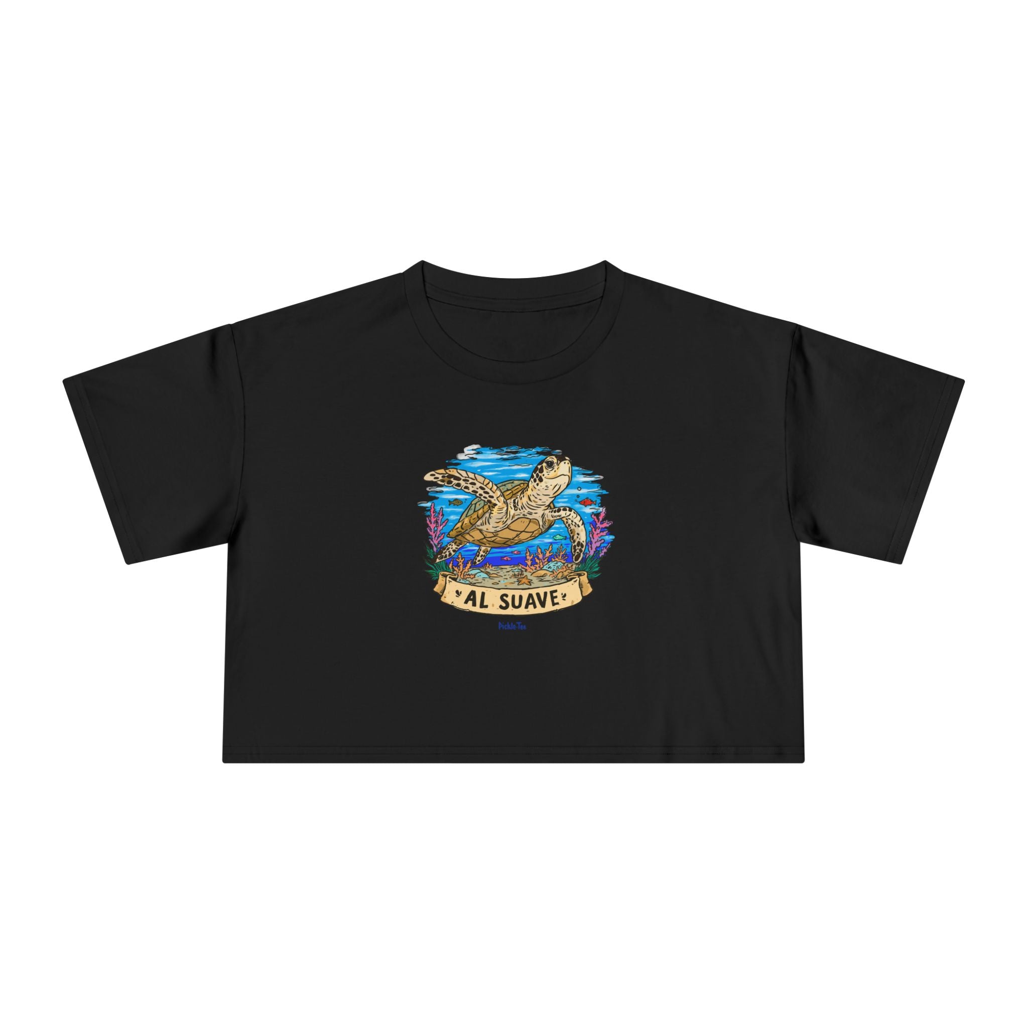 Sea Turtle Women's Crop Tee