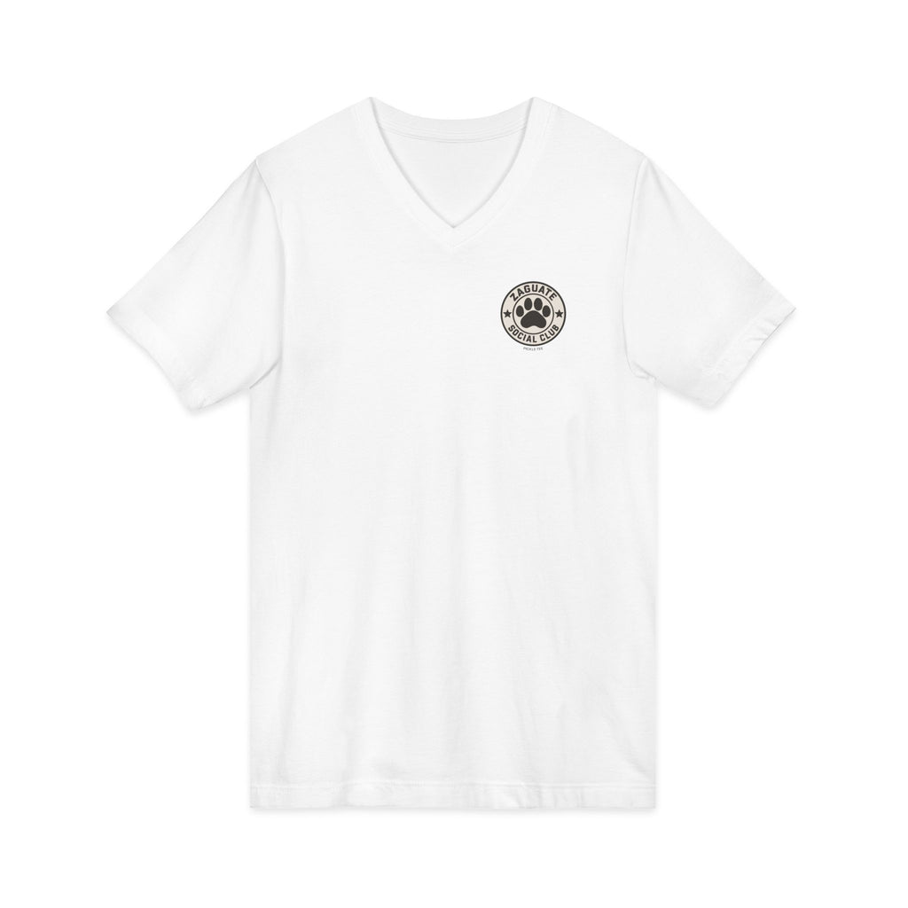 Zaguate Social Club, Jasper Unisex V-Neck Tee
