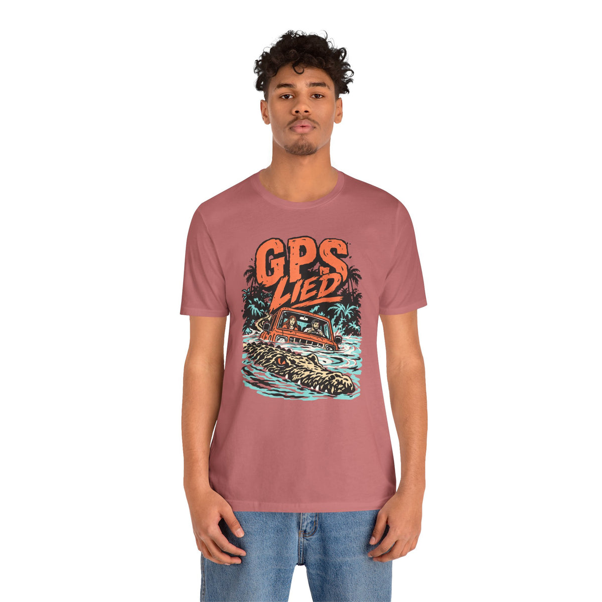 GPS LIED Unisex Jersey Short Sleeve Tee