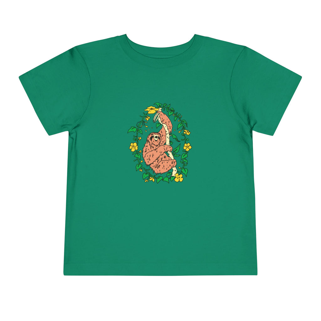 Sloth Toddler Short Sleeve Tee