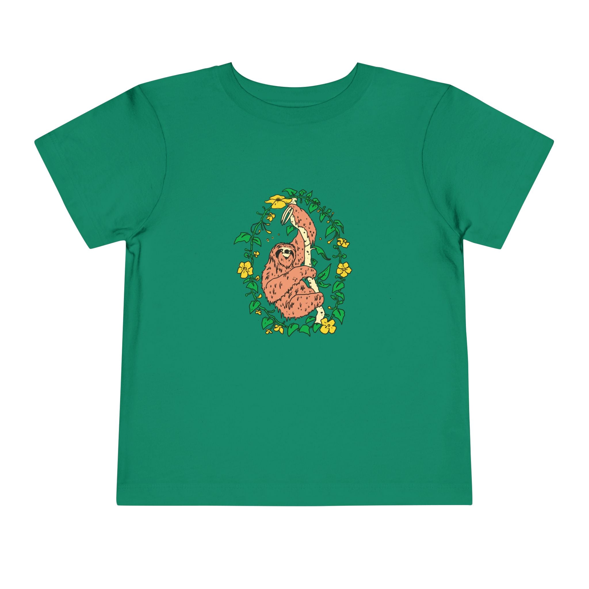 Sloth Toddler Short Sleeve Tee