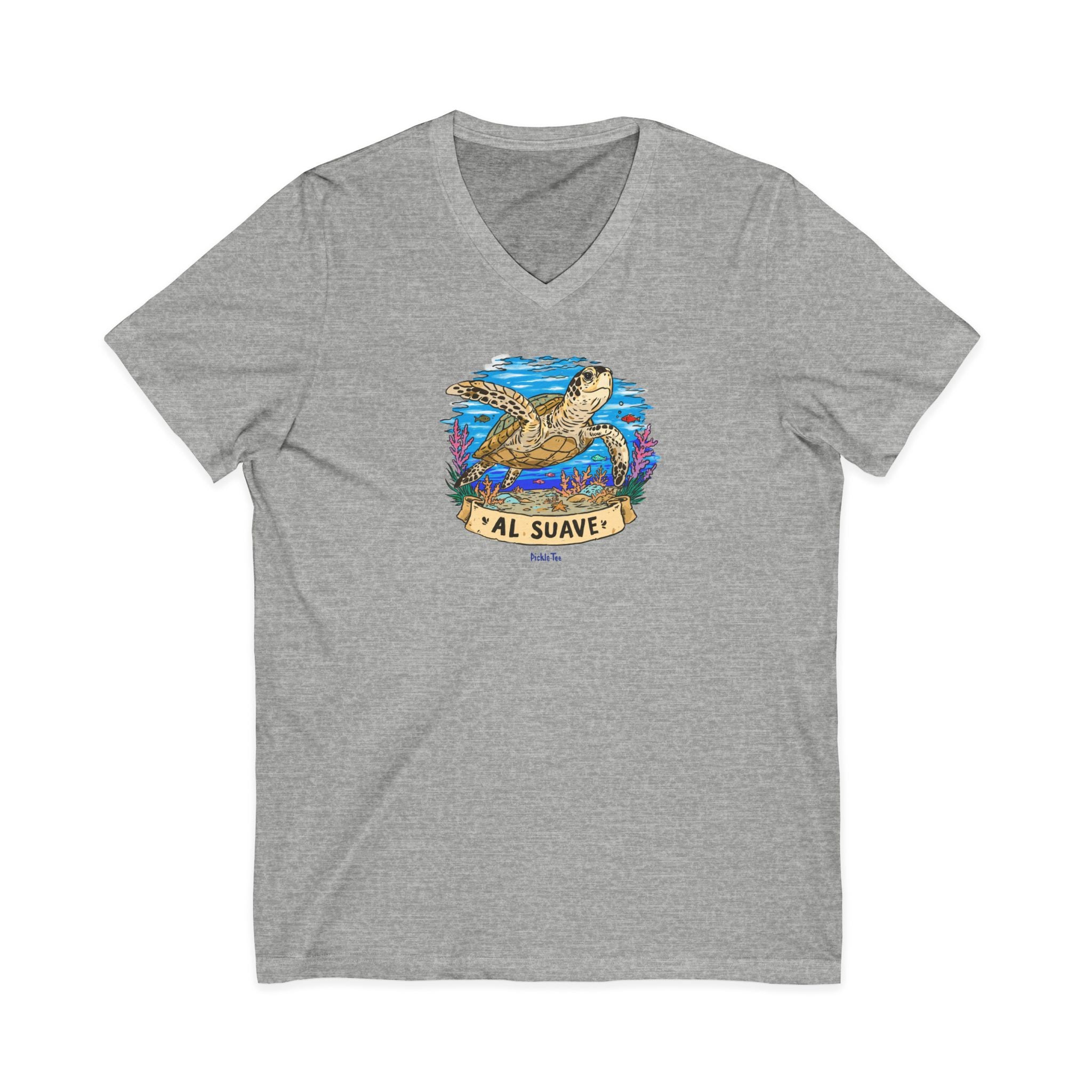 Sea Turtle Unisex V-Neck Tee
