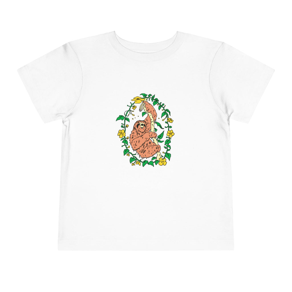 Sloth Toddler Short Sleeve Tee