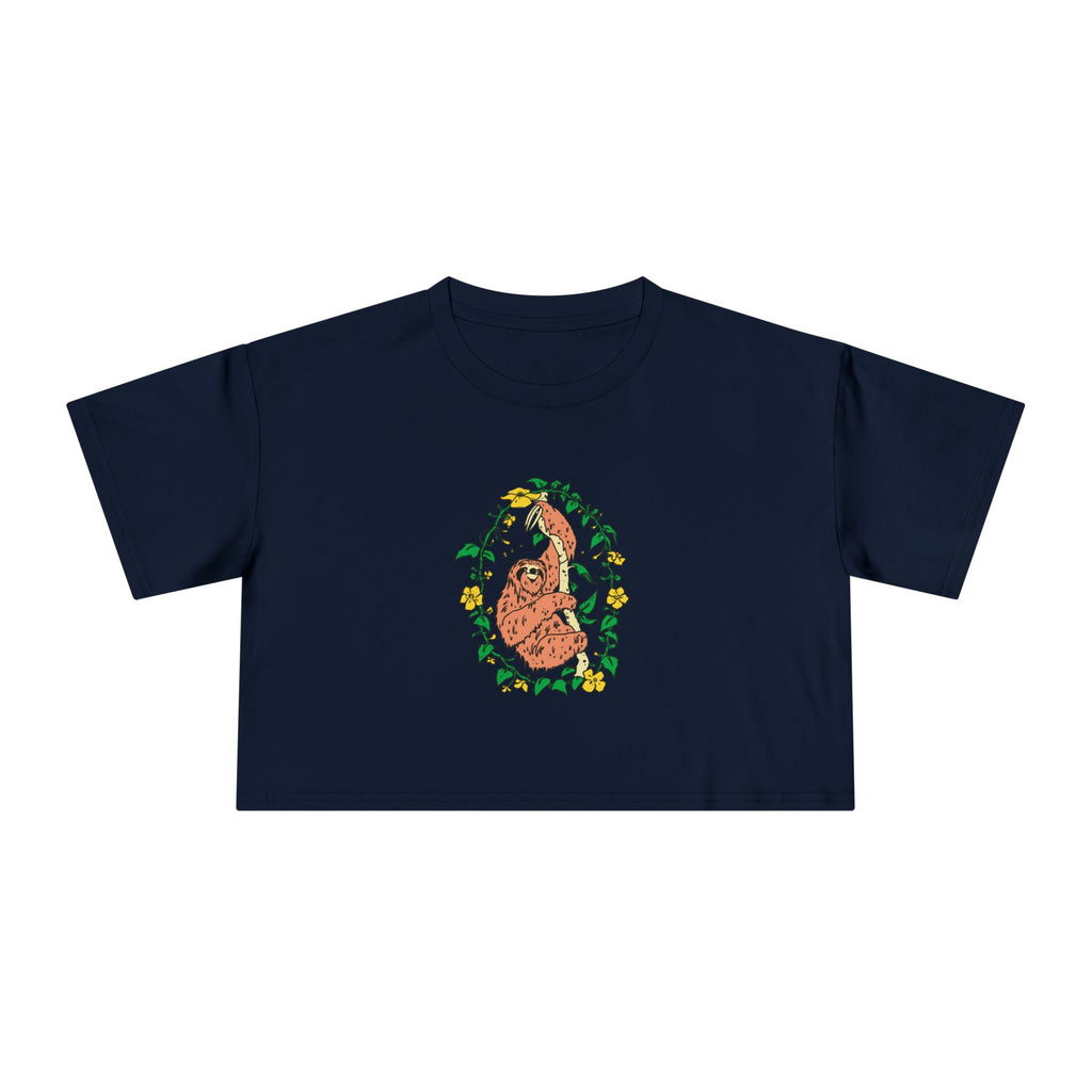 Sloth Women's Crop Tee