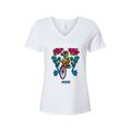 Artist Series: Bell Bird Women’s Relaxed Heather CVC V-Neck Tee