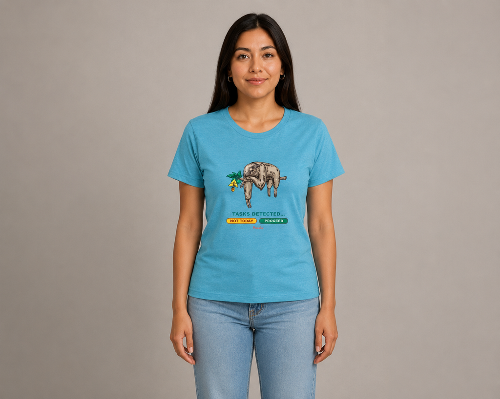Sloth Tasks Unisex Crew Tee