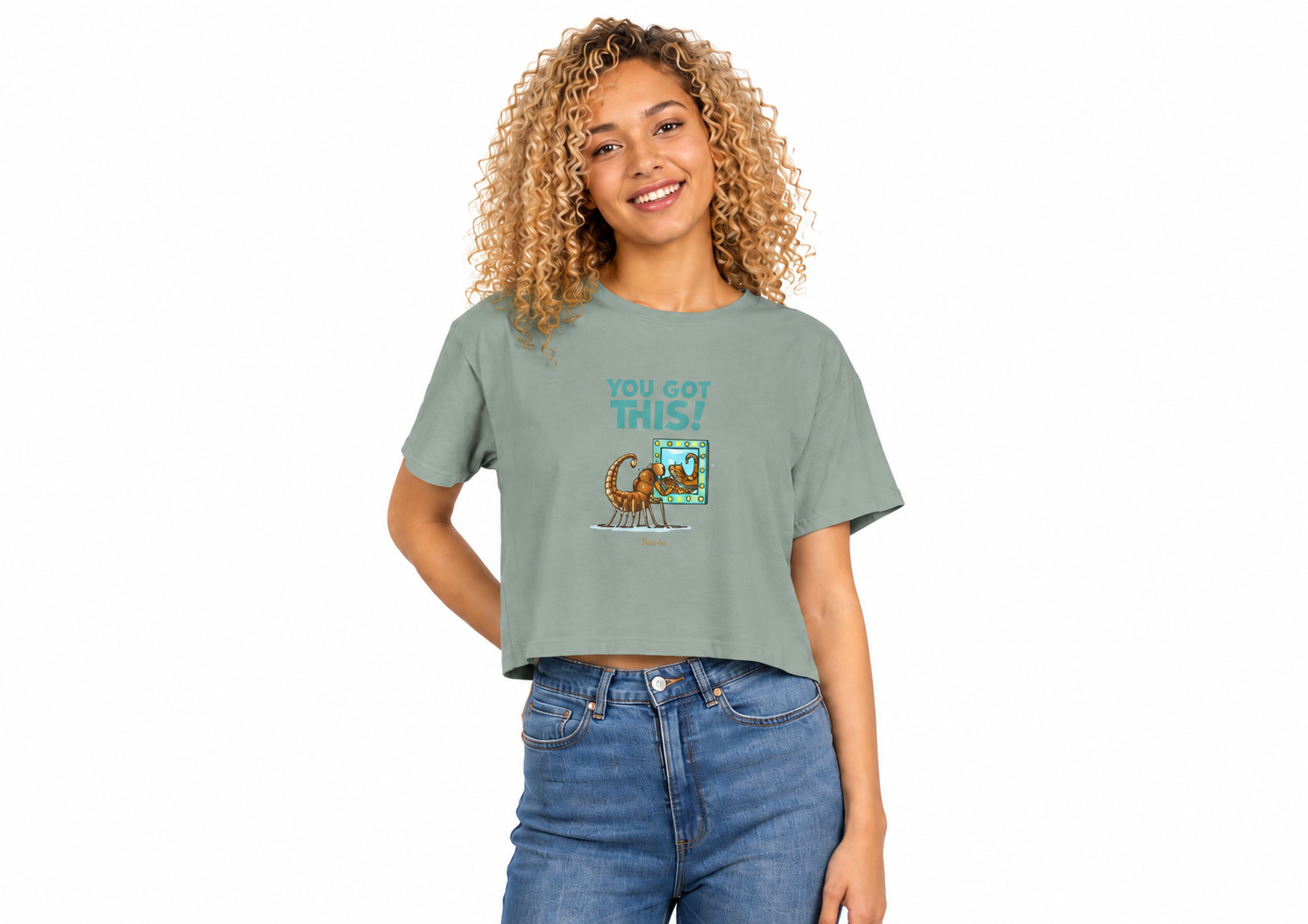 You Got This! Women's Crop Tee
