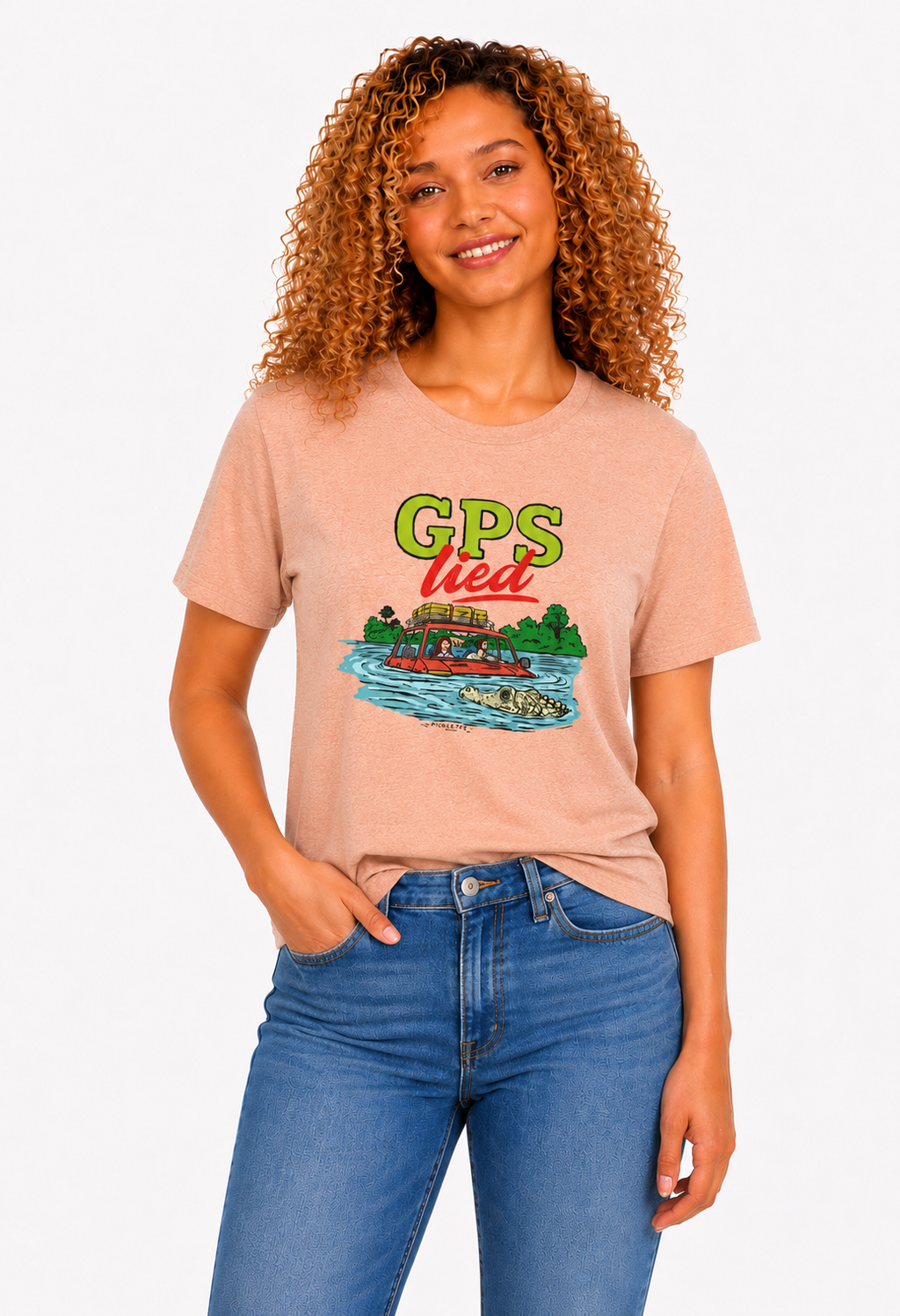 GPS Lied, Crocodile Unisex Crew Neck Tee