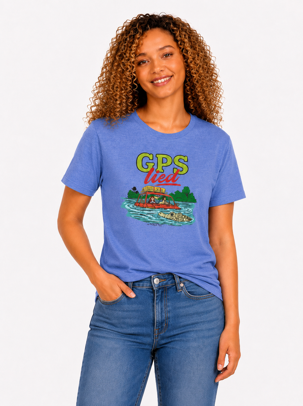 GPS Lied, Crocodile Unisex Crew Neck Tee
