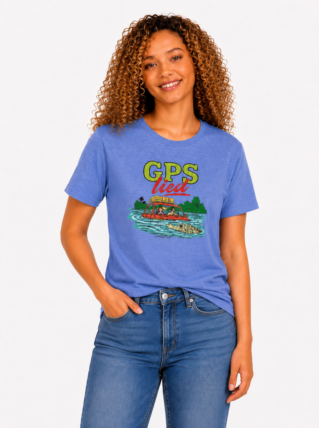GPS Lied, Crocodile Unisex Crew Neck Tee